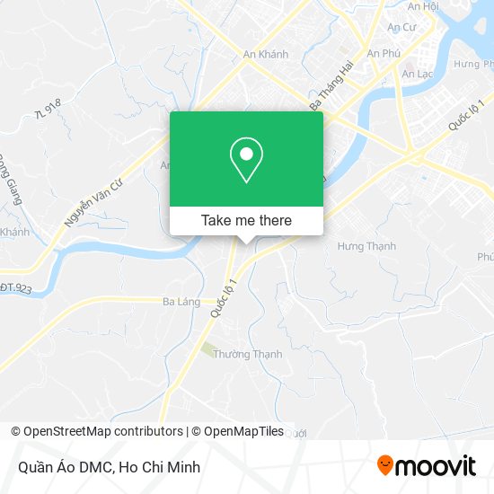 Quần Áo DMC map