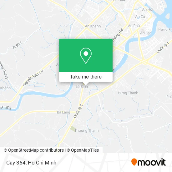 Cầy 364 map