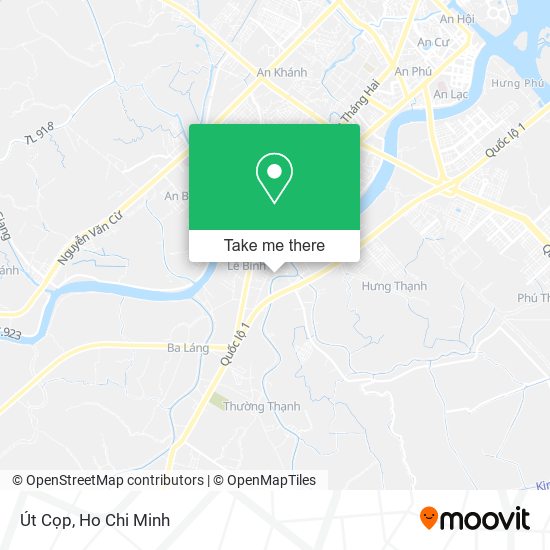 Út Cọp map