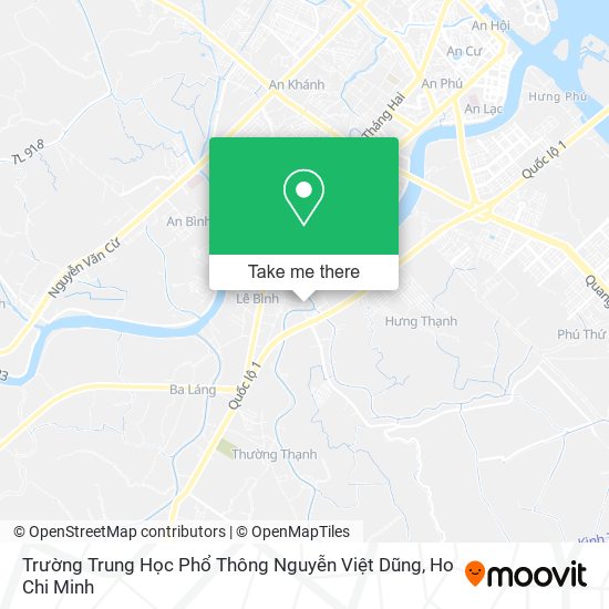 Trường Trung Học Phổ Thông Nguyễn Việt Dũng map