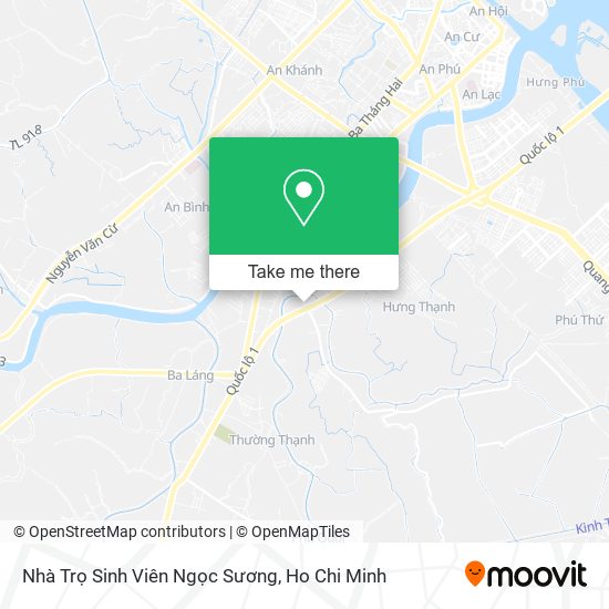 Nhà Trọ Sinh Viên Ngọc Sương map