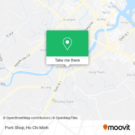 Pork Shop map