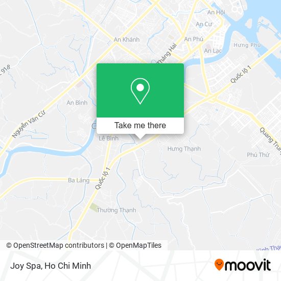 Joy Spa map