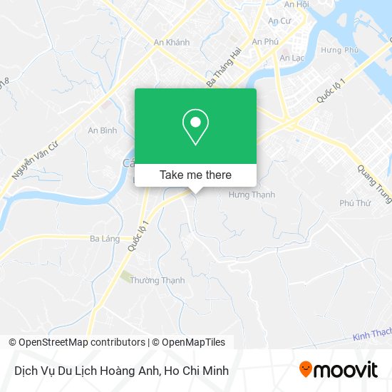 Dịch Vụ Du Lịch Hoàng Anh map