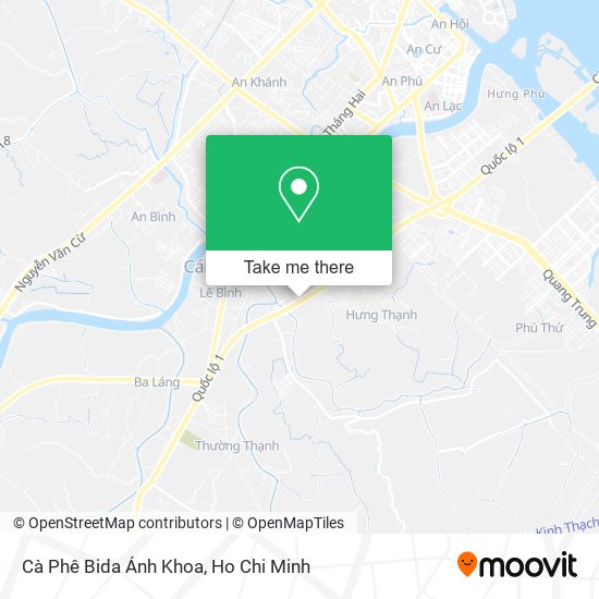 Cà Phê Bida Ánh Khoa map