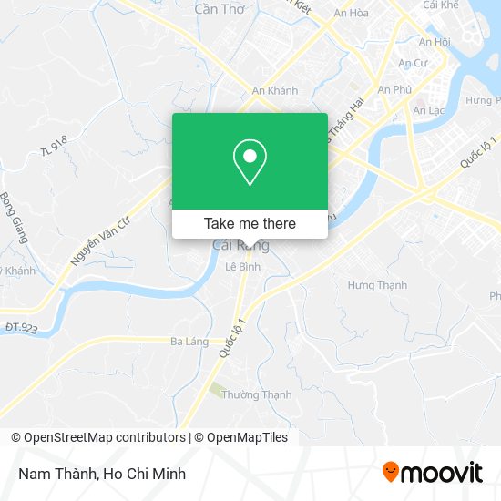 Nam Thành map