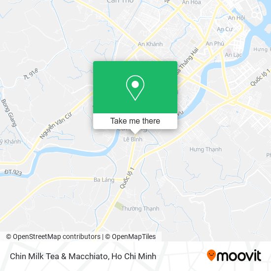Chin Milk Tea & Macchiato map