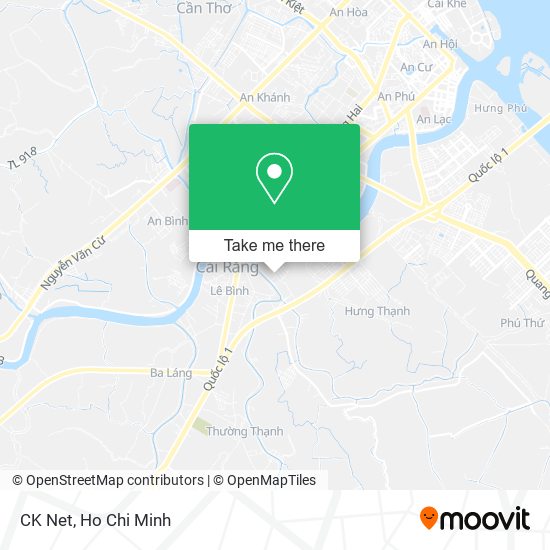 CK Net map