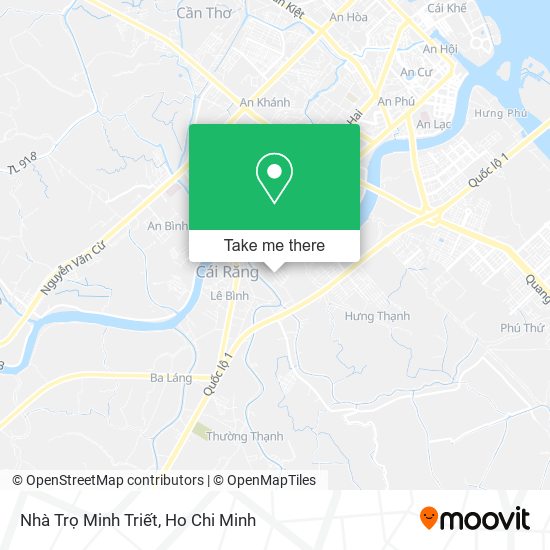 Nhà Trọ Minh Triết map