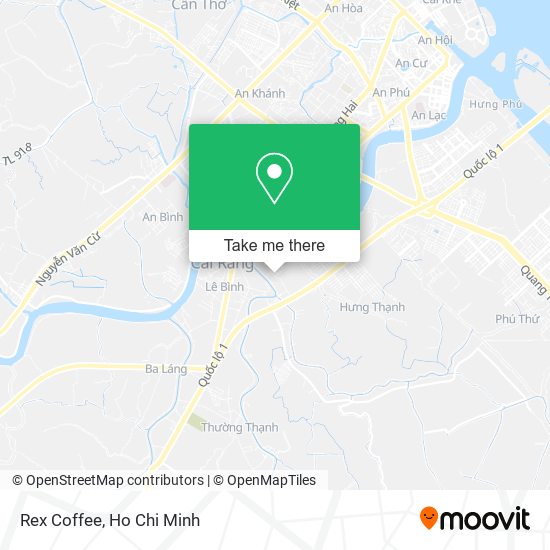 Rex Coffee map