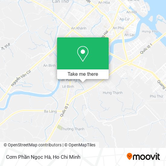 Cơm Phần Ngọc Hà map