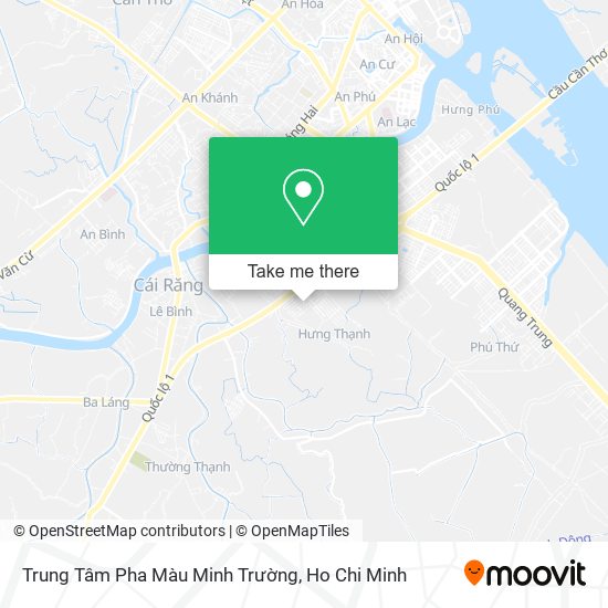 Trung Tâm Pha Màu Minh Trường map