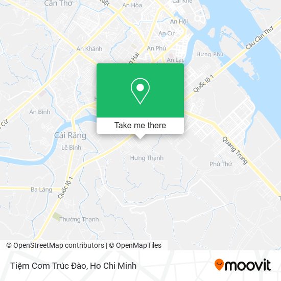 Tiệm Cơm Trúc Đào map