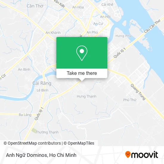 Anh Ngữ Dominos map