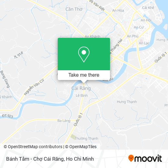 Bánh Tằm - Chợ Cái Răng map