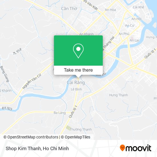 Shop Kim Thanh map