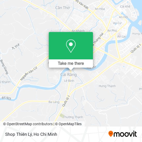 Shop Thiên Lý map