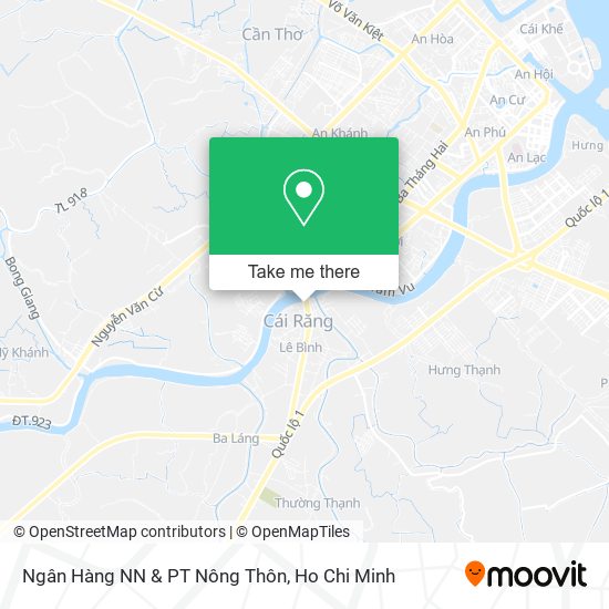 Ngân Hàng NN & PT Nông Thôn map