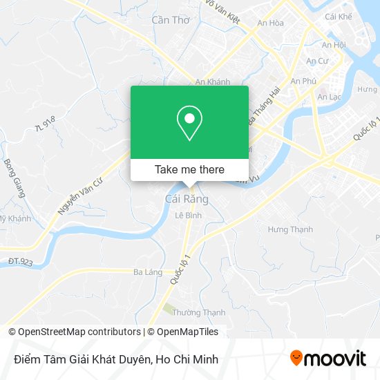 Điểm Tâm Giải Khát Duyên map