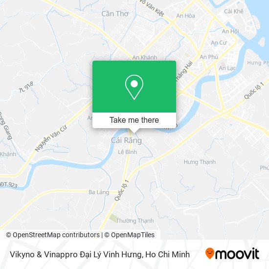Vikyno & Vinappro Đại Lý Vinh Hưng map