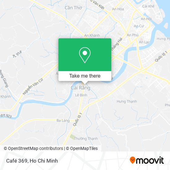 Café 369 map