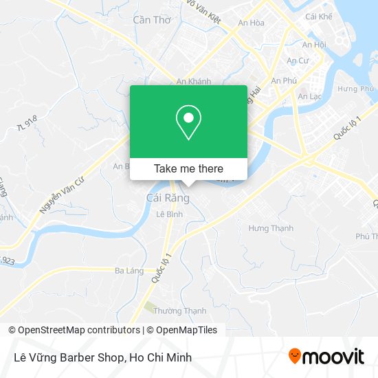 Lê Vững Barber Shop map