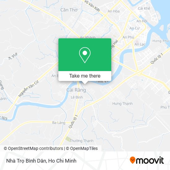 Nhà Trọ Bình Dân map