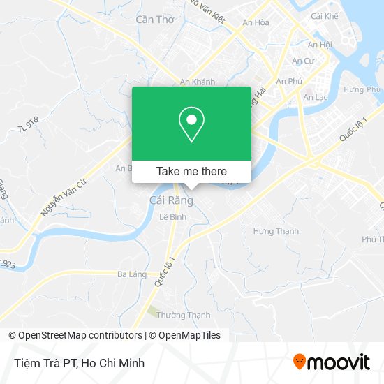 Tiệm Trà PT map