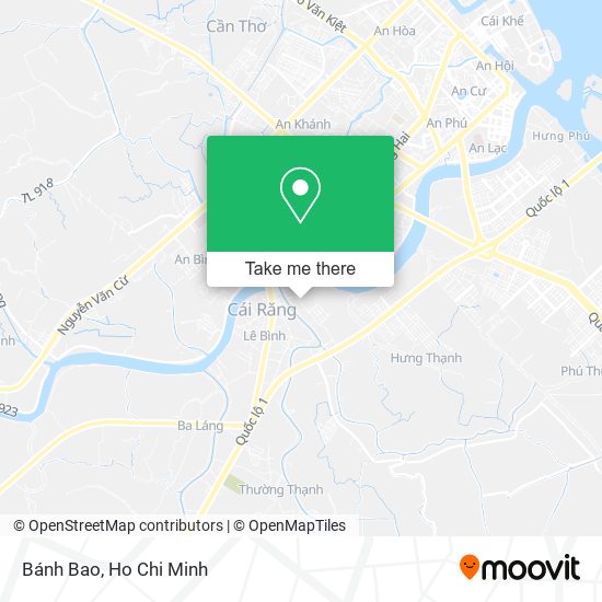Bánh Bao map