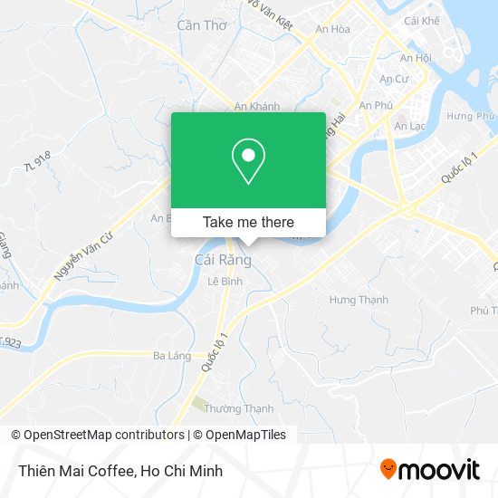 Thiên Mai Coffee map