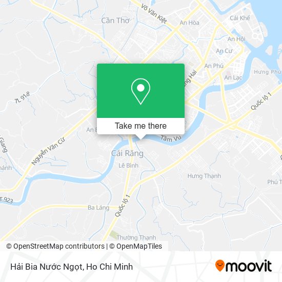 Hải Bia Nước Ngọt map