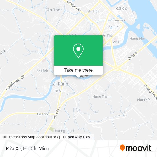 Rửa Xe map