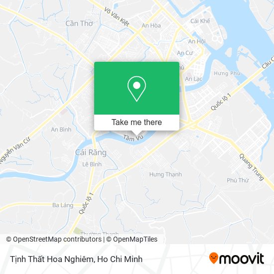 Tịnh Thất Hoa Nghiêm map