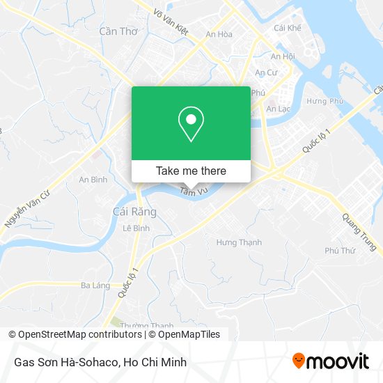 Gas Sơn Hà-Sohaco map