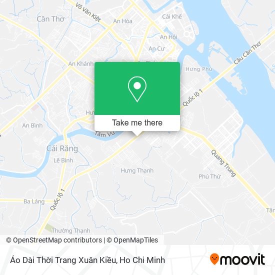 Áo Dài Thời Trang Xuân Kiều map