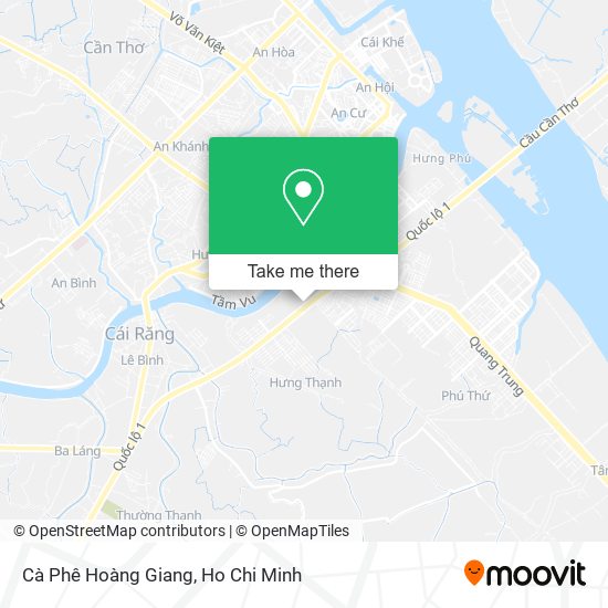 Cà Phê Hoàng Giang map