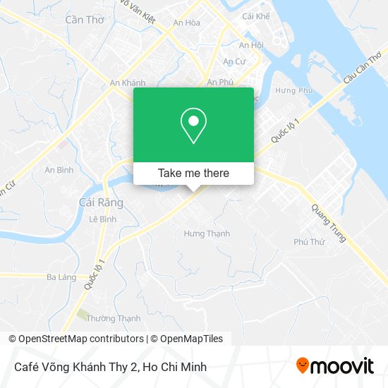 Café Võng Khánh Thy 2 map