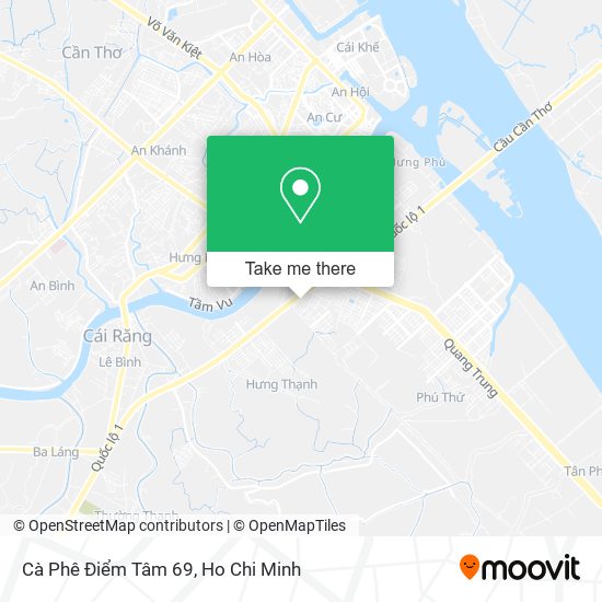 Cà Phê Điểm Tâm 69 map
