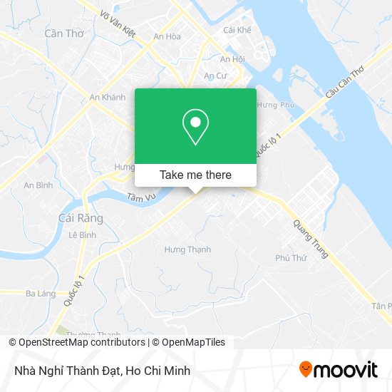 Nhà Nghỉ Thành Đạt map
