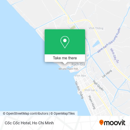 Cốc Cốc Hotel map