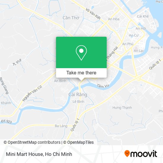 Mini Mart House map