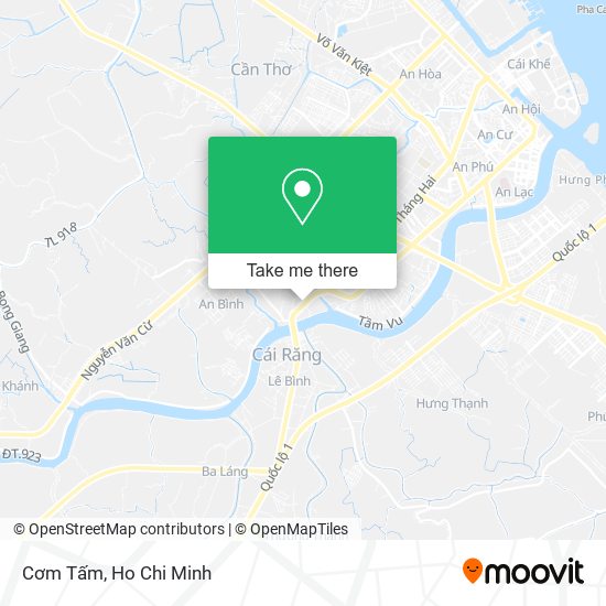 Cơm Tấm map