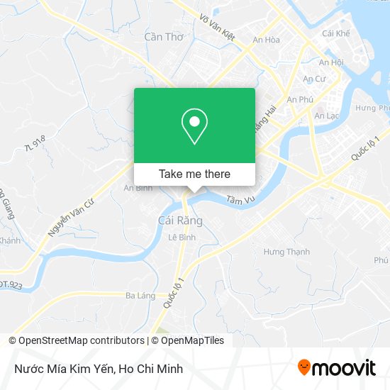 Nước Mía Kim Yến map