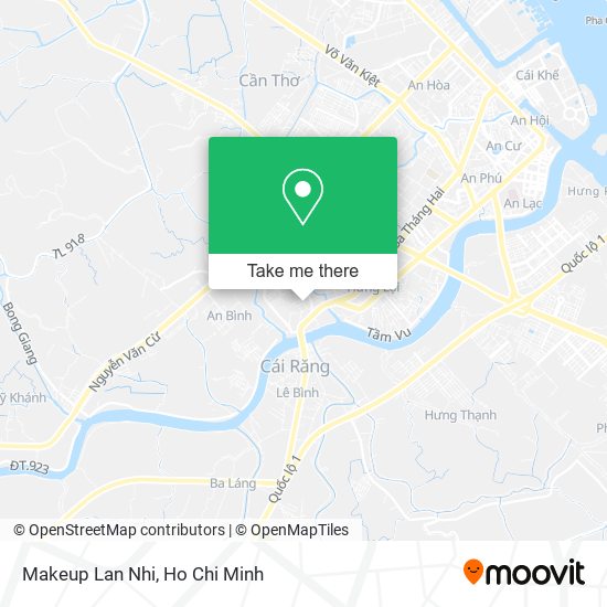 Makeup Lan Nhi map