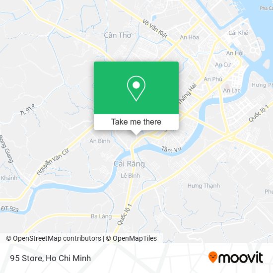 95 Store map