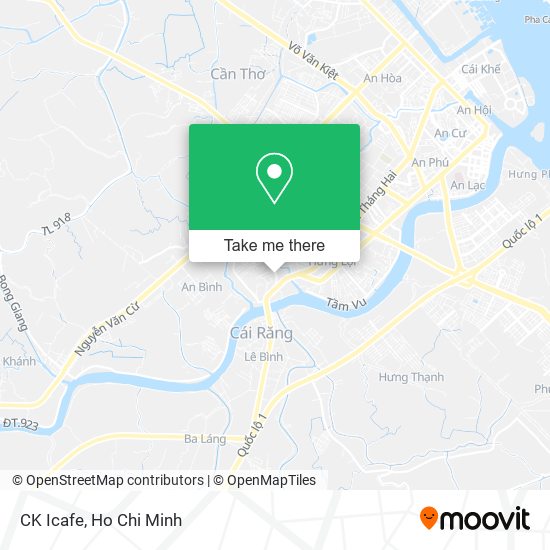 CK Icafe map