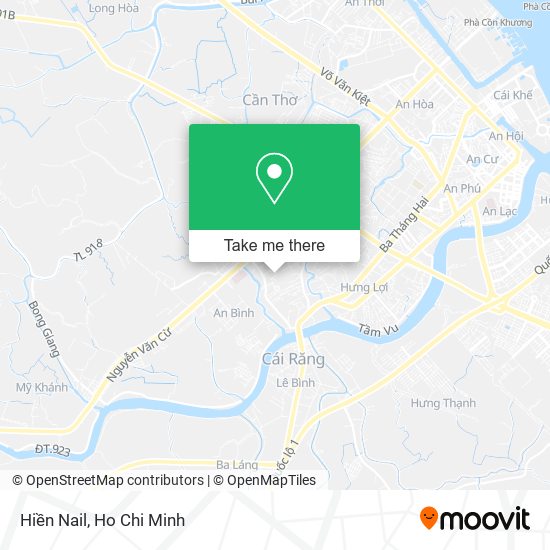 Hiền Nail map