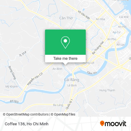 Coffee 136 map