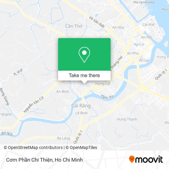 Cơm Phần Chí Thiện map