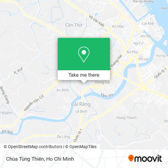 Chùa Tùng Thiên map